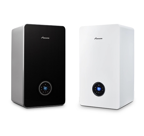 Two boilers: black and white
